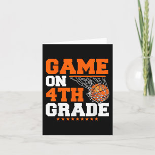 Fun Games On Fourth Grade Basketball First Day Of Card