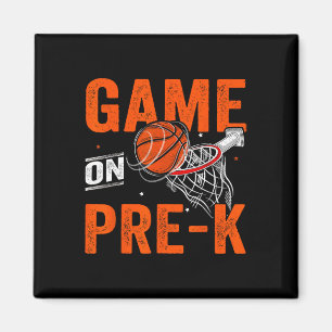 Fun Games On Pre-K Basketball First Day Of School Magnet