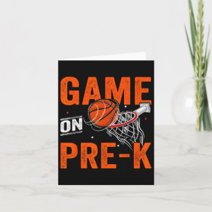 Fun Games On Pre-k Bysketbyll First Day Of School  Card