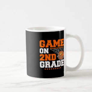 Fun Games On Second Grade Basketball First Day Of  Coffee Mug