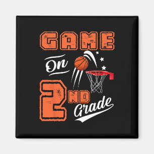 Fun Games On Second Grade Basketball First Day Of  Magnet