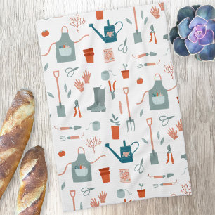 Fun Gardening Tea Towel