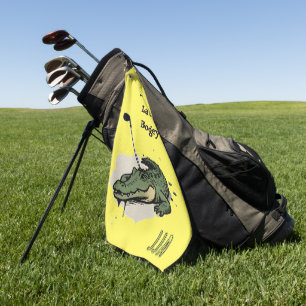 Fun Gator Golf Head Cover Towel