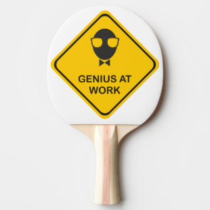 Fun Genius at Work Ping Pong Paddle