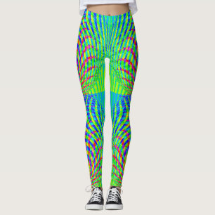Fun Geometric Illusion Leggings