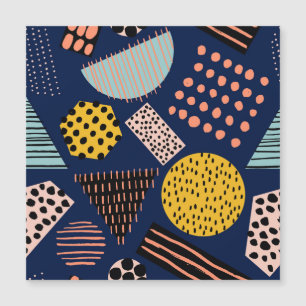 Fun Geometry: Abstract Multicolor Pattern