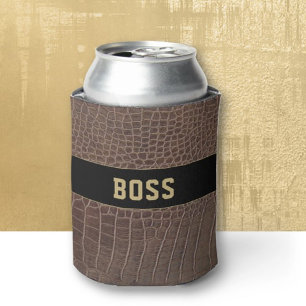 Fun gift! Attractive BOSS Custom can cooler