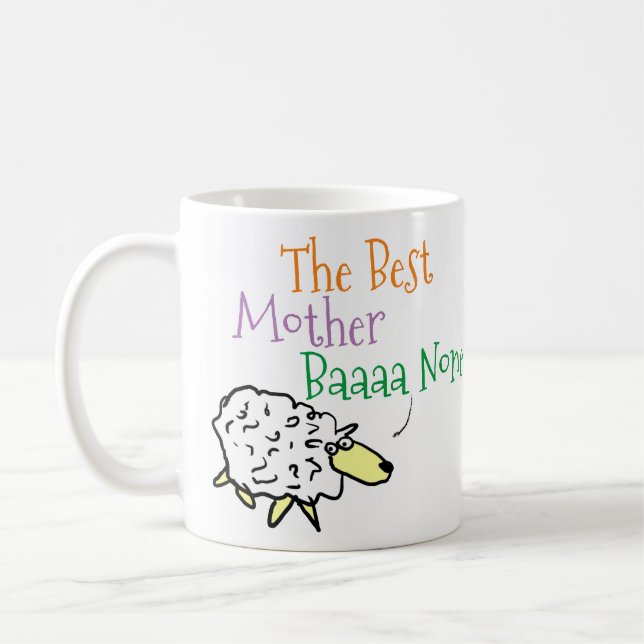 Fun Gift for Mum - Best Mother Present - a Coffee Mug (Left)