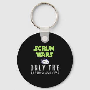 Fun Gift Scrum Wars Rugby , Adults And Kids Key Ring