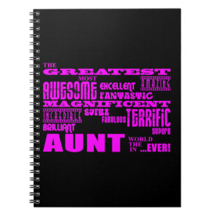 Fun Gifts for Aunts : Greatest Aunt Notebook