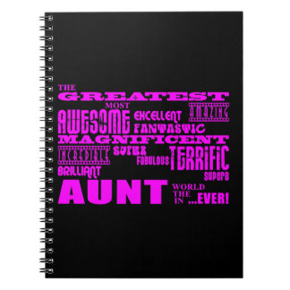 Fun Gifts for Aunts : Greatest Aunt Notebook