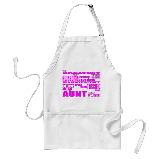 Fun Gifts for Aunts : Greatest Aunt Standard Apron (Front)