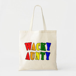 Fun Gifts for Aunts : Wacky Aunty Tote Bag