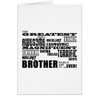 Fun Gifts for Brothers : Greatest Brother