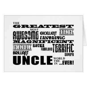 Fun Gifts for Uncles : Greatest Uncle
