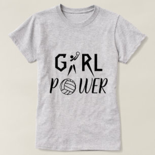 Fun Girl Power GS Player Netball T-Shirt