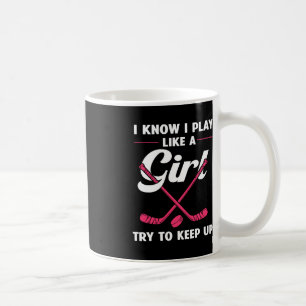 Fun Girls Hockey Designs For Women Field Hockey No Coffee Mug