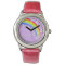 Fun girls rainbow purple name wrist watch
