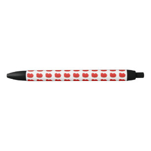 Fun Girly Cartoon Lips Black Ink Pen