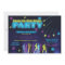 Fun Glow in the Dark Party Invitation