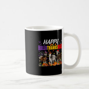 Fun Goats Mummy Pilgrim Santa Costume Happy HalloT Coffee Mug