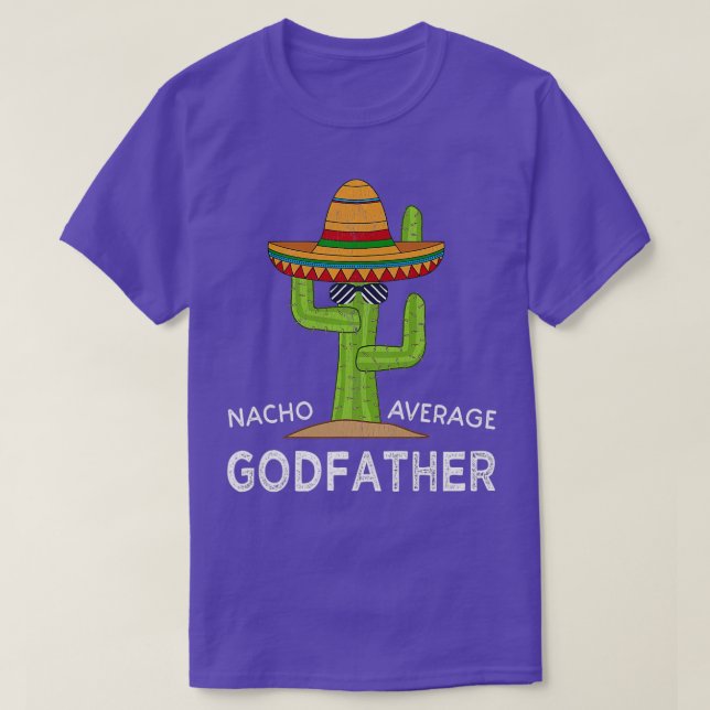 Fun Godparent Humour Gifts Funny Meme Saying Godfa T-Shirt (Design Front)