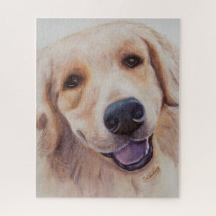 Fun Golden Labrador Jigsaw Puzzle