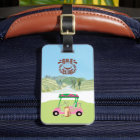 Fun Golf Cart Scenic League Club Logo Bag 