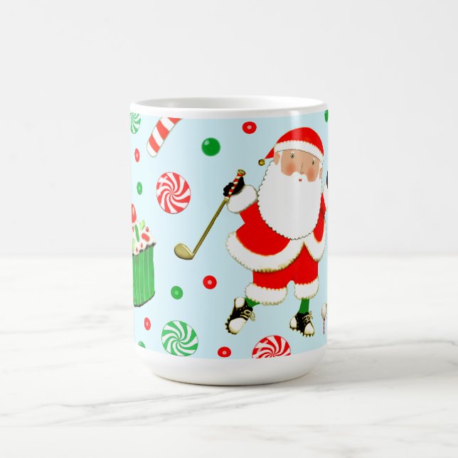 Fun Golf Christmas Mug (Center)