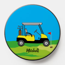 Fun Golfing Cart Golf Course Personalised