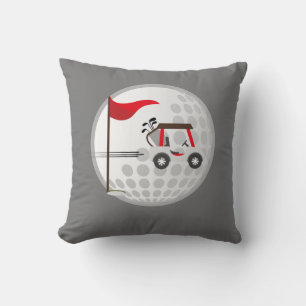 Fun Golfing Golf Cart Ball for Golfers Cushion
