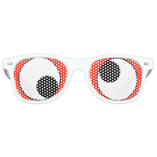 Fun Googly-Eyes Party Retro Sunglasses