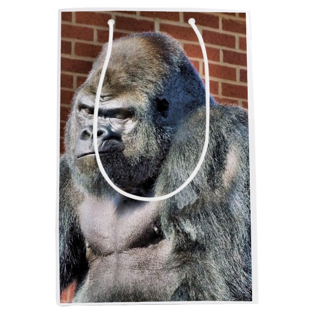 FUN GORILLA MEDIUM GIFT BAG (Front)