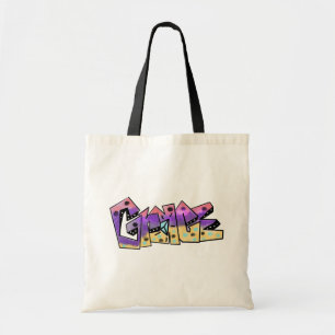 Fun Grace Urban Street Art Tote Bag