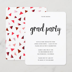 Fun Grad Invite! Invitation