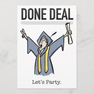 Fun Graduation Party Invitation