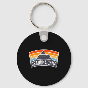 Fun Grandma Camp Sleepover Camping Grandchildren C Key Ring