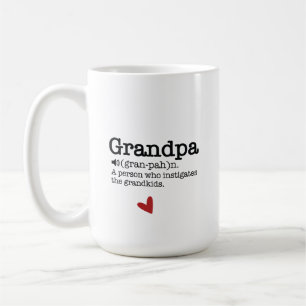 Fun Grandpa Definition Coffee Mug