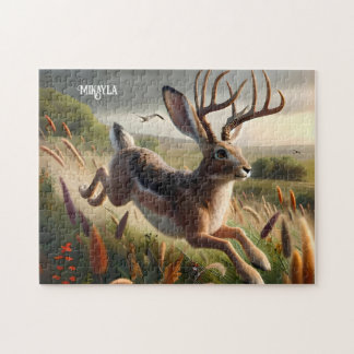 Fun Great American Jackalope Jigsaw Puzzle