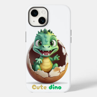 fun green dino Case-Mate iPhone 14 case