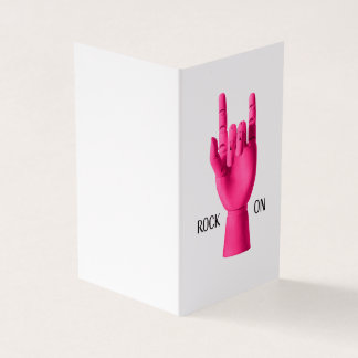 Fun greeting card for the rocker in your life