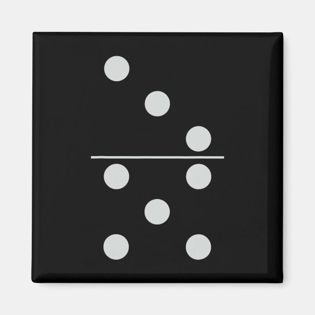 Fun Group Matching Halloween Costume Domino Domino Magnet (Front)