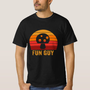 Fun Guy Mushroom - Vintage Retro Funny Mushroom Gi T-Shirt
