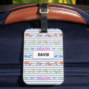 Fun Halloween customisable Luggage Tag