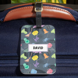 Fun Halloween customisable Luggage Tag