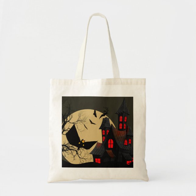 Fun Halloween design Tote Bag (Front)
