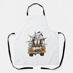 Fun Halloween Designs Halloween Gnomes on a Apron
