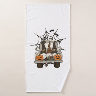 Fun Halloween Designs Halloween Gnomes on a Bath Towel