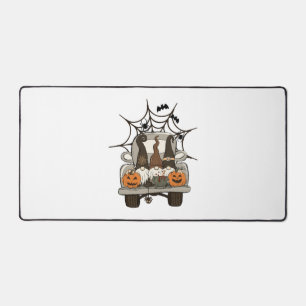 Fun Halloween Designs Halloween Gnomes on a Desk Mat
