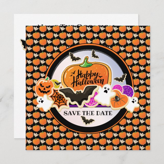 Fun Halloween Invitation (Front/Back)